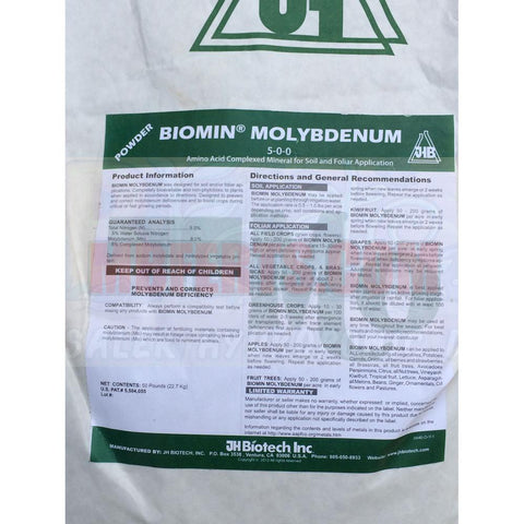 Molybdenum 8% Biomins Organic Glycine Chelated Proteinate Powder
