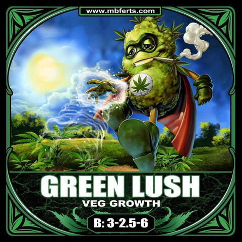 The Green Lush | Grow Part B | Grows Luscious VEGETATIVE GROWTH